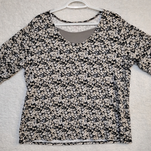White Stag Women's 3/4 Sleeve Top- XXL20 - Picture 3 of 6